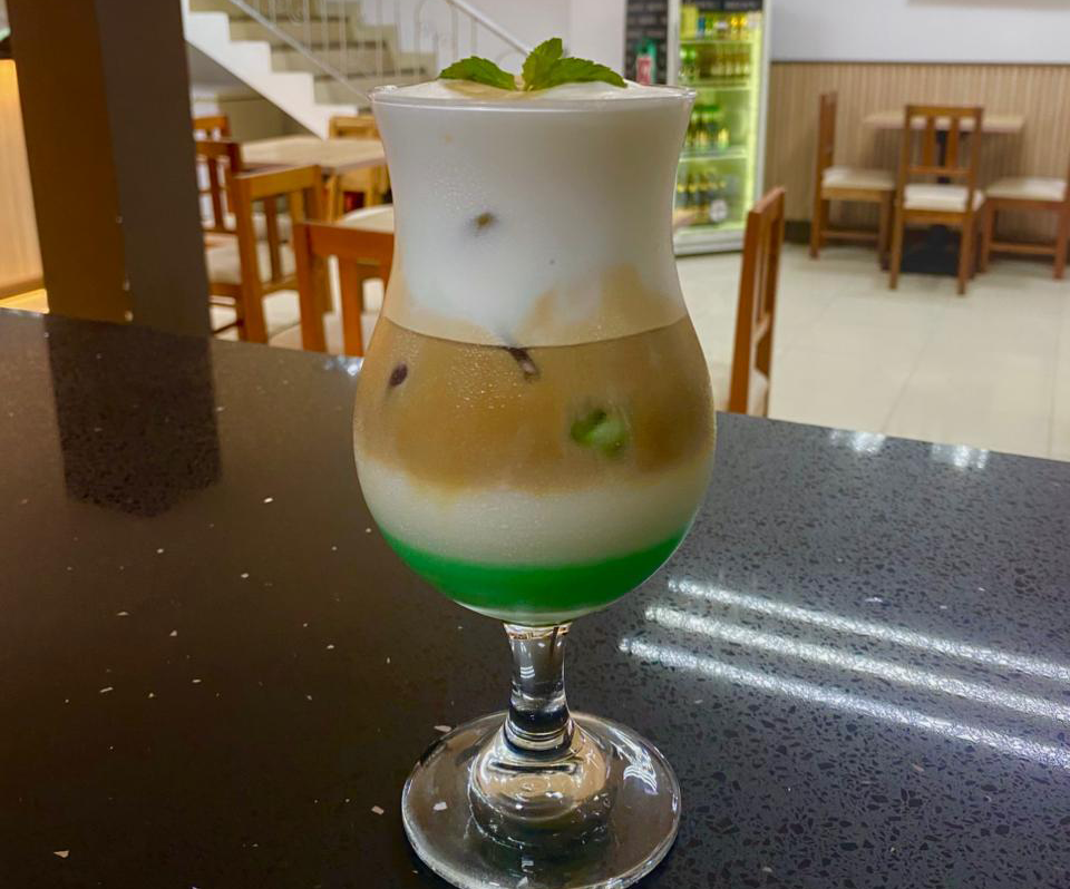 Mint Coffee latte